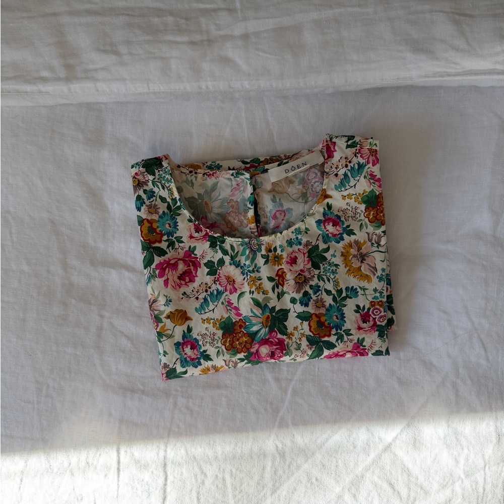 DÔEN Adele Dress in ‘Liberty Rose Romance’